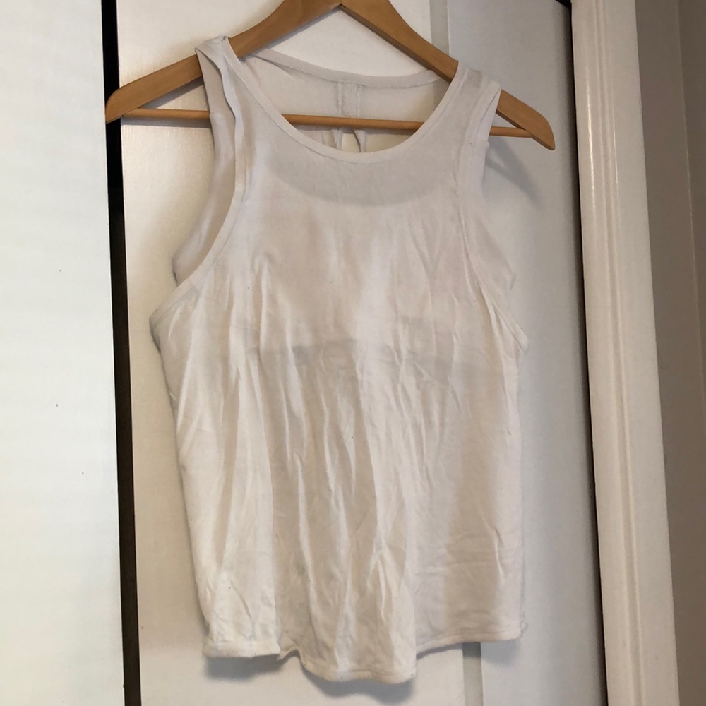 Lululemon top with built in sports bra size 4